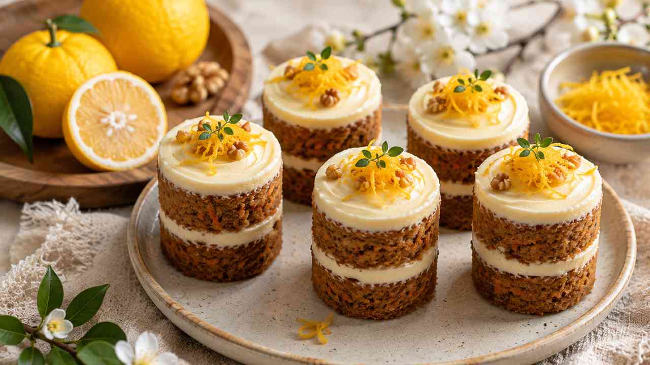 Yuzu Carrot Cake, Sentuhan Citrus yang Membuat Carrot Cake Lebih Segar
