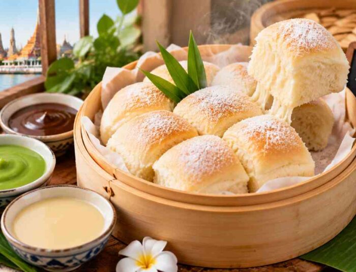 Cara Membuat Roti Kukus Thailand Ala Jajanan Bangkok di Rumah
