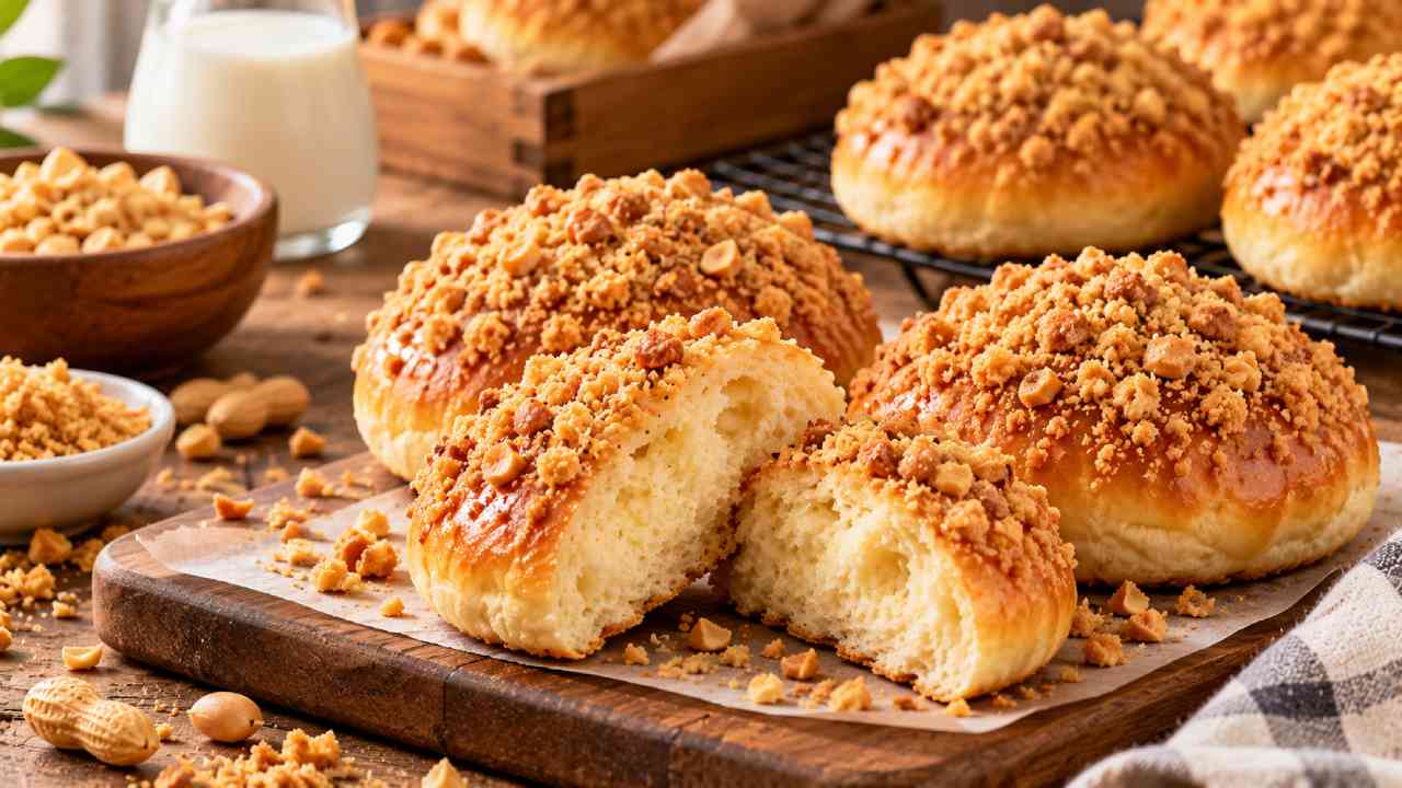 Korean Soboro Bread, Roti Lembut dengan Topping Kacang Renyah