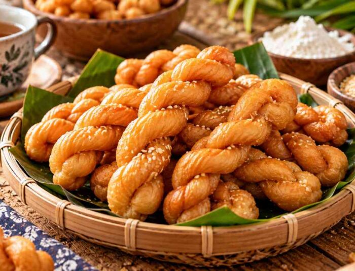 Kue Tambang Renyah dan Manis, Camilan Kepang Bikin Nostalgia