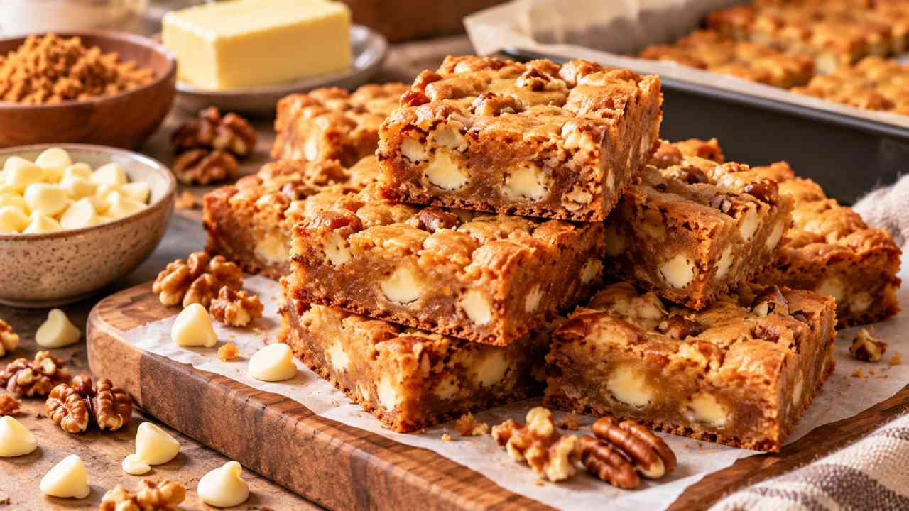 Resep Blondies Lembut dan Chewy dengan Sentuhan Brown Sugar