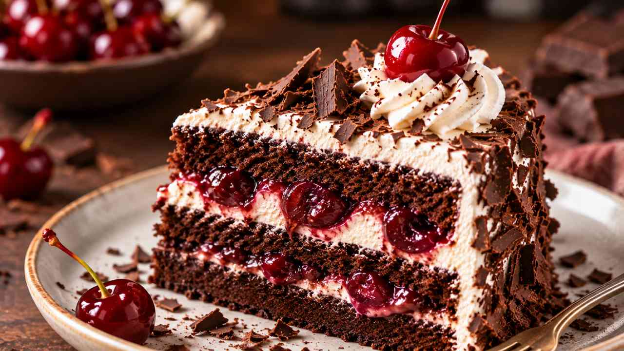 Black Forest Cake, Kue Cokelat Klasik dengan Ceri yang Lembut