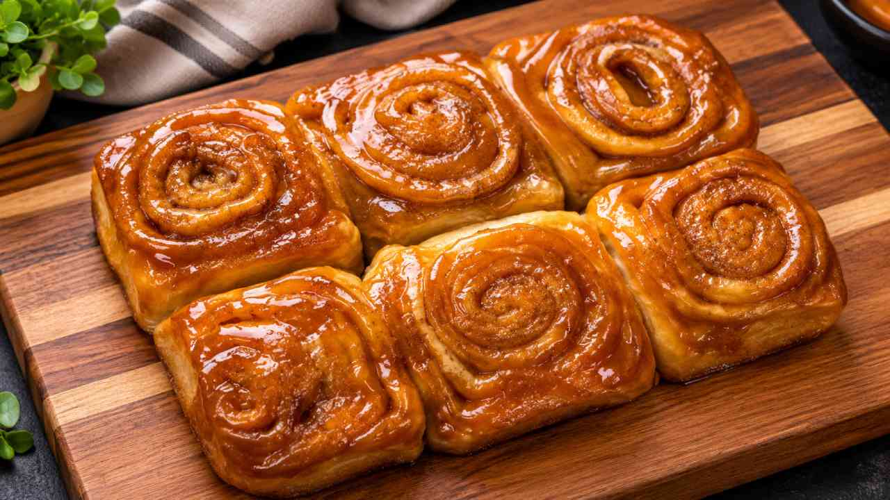 Brown Butter Honey Bun Tampil Menggoda dengan Glaze Berkilau