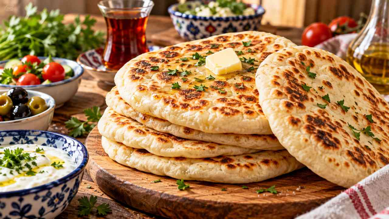 Cara Membuat Turkish Bazlama Lembut, Cukup Panggang di Wajan