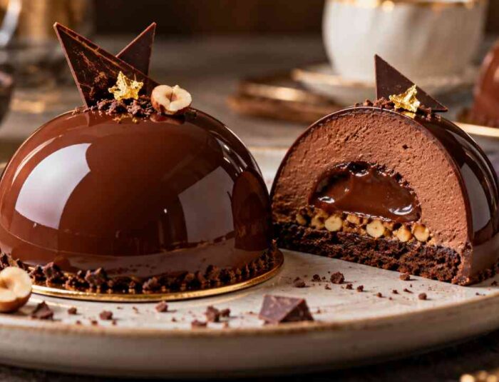 Chocolate Mousse Dome, Saat Mousse Cokelat Tampil Lebih Istimewa