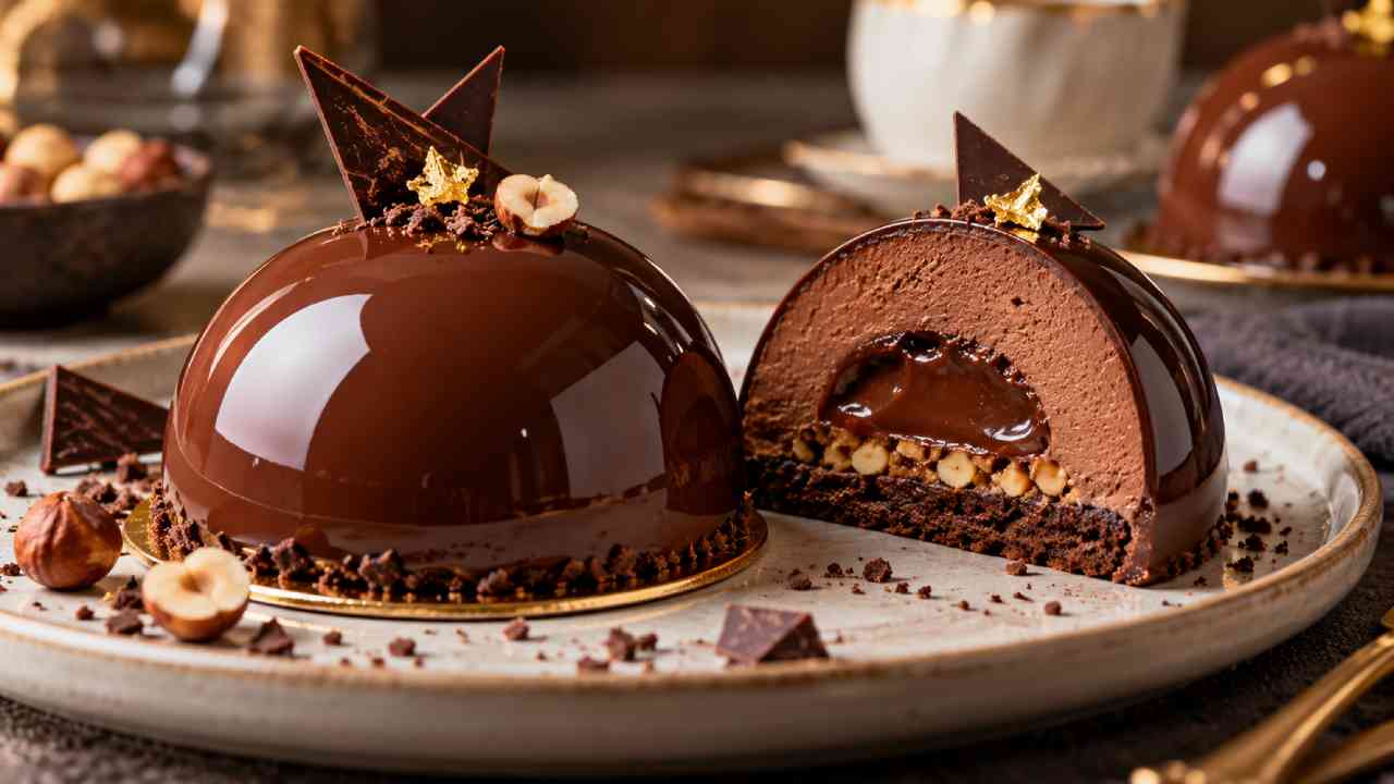 Chocolate Mousse Dome, Saat Mousse Cokelat Tampil Lebih Istimewa