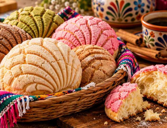 Mexican Conchas, Roti Manis Meksiko dengan Topping Renyah dan Cantik