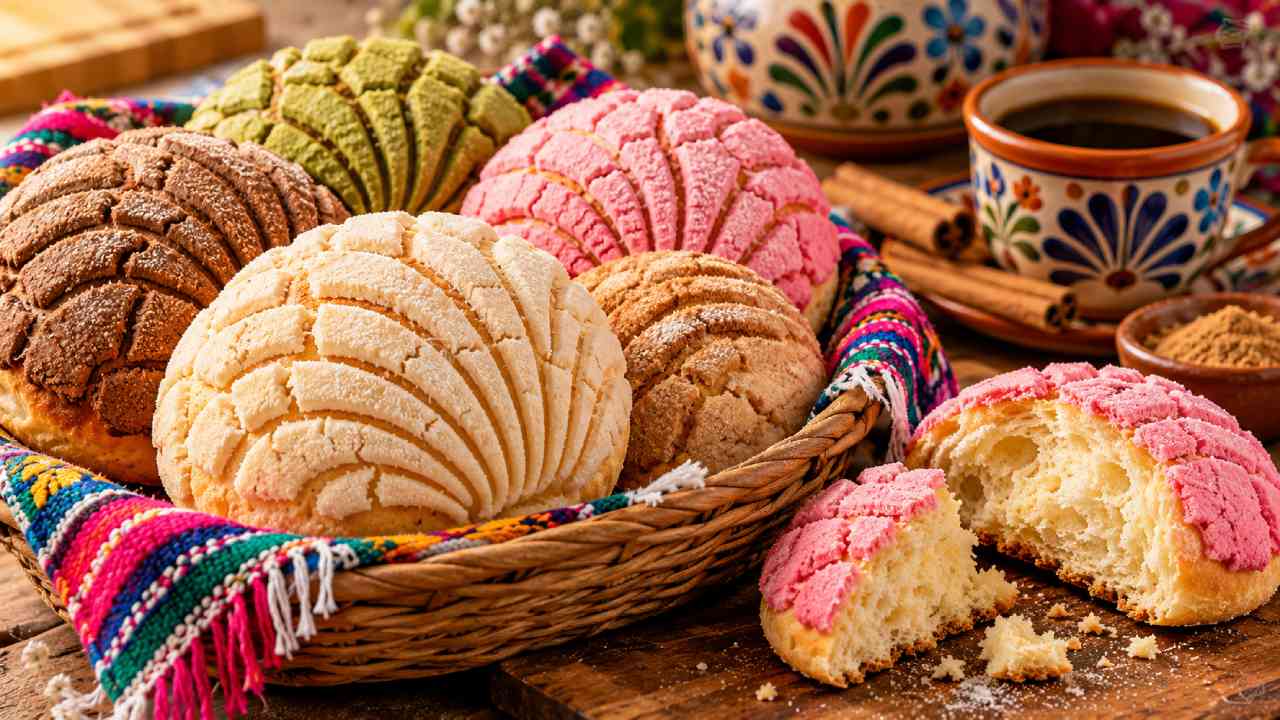 Mexican Conchas, Roti Manis Meksiko dengan Topping Renyah dan Cantik